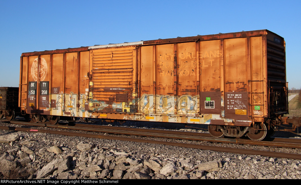 Ex-New Orleans Public Belt Box Car